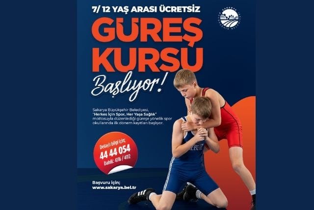 Güreş kursu, ücretsiz çocuk ve gençler için başlayan güreş eğitim programı. Sağlıklı yaşam ve sporun temeli burada!.
