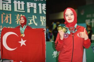 Sakarya Uygulamalı Bilimler Üniversitesi öğrencileri Çin’de iki dünya şampiyonluğu elde etti