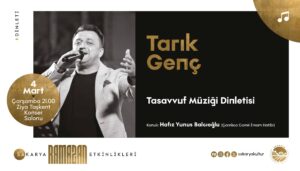 Sakarya Büyükşehir'den Ramazan Ayına Özel Tasavvuf Dinletisi Programı