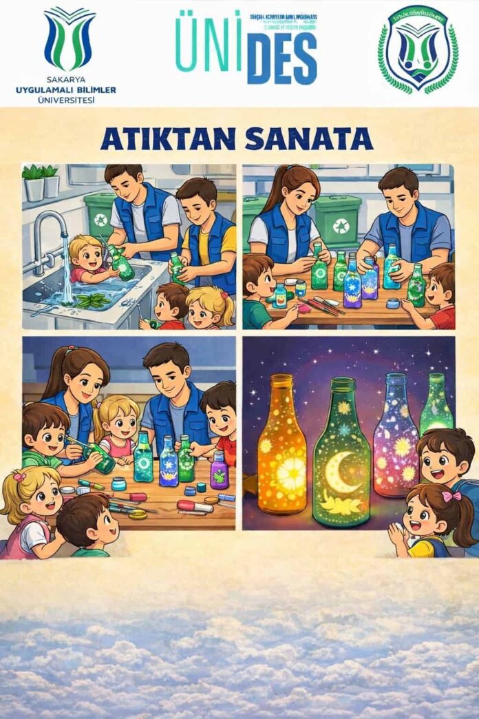 İyilik Gönüllüleri'nin ‘Atıktan Sanata’ Projesi ÜNİDES Desteğiyle Hayata Geçiyor