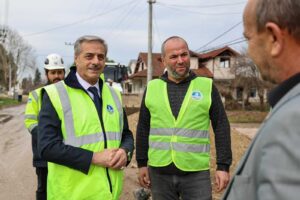 Karakamış Mahallesi’nde 3.500 Metrelik Yağmursuyu Hattı Kısa Sürede Tamamlandı