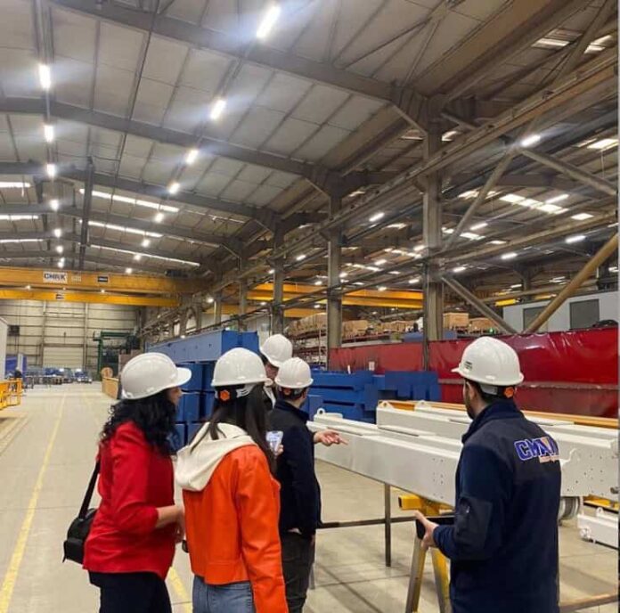 TÜBİTAK 2209-B Projesi Kapsamında Öğrencilerle CMAK Vinç’e Eğitim Odaklı Ziyaret Gerçekleştirildi