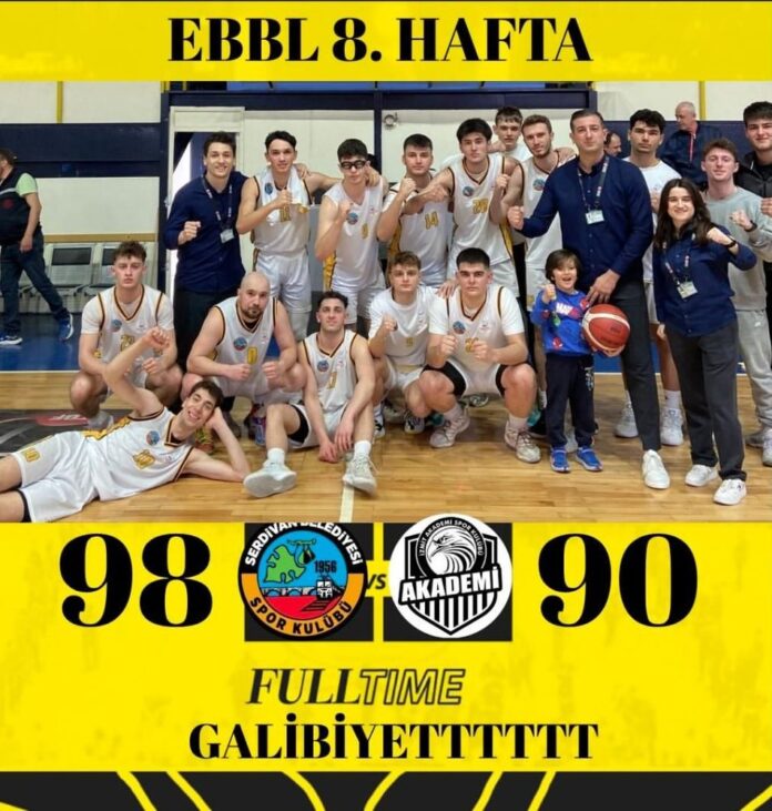 Serdivan Belediyesi Spor Kulübü, İzmit Akademi Galibiyetiyle Grupta Dördüncü Sıraya Yükseldi